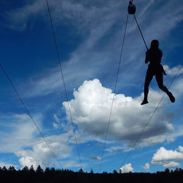 Zip-line Adventure, 1st Place In Wild Vacation (US) By Ryan Hughes, Age 13