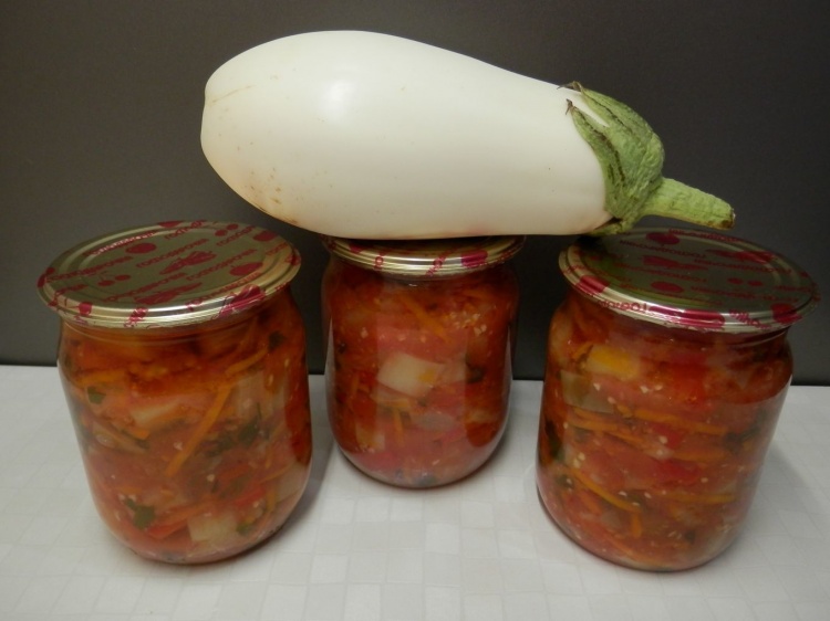 "Бакат"- Салат из баклажанов на зиму. Необыкновенно вкусно