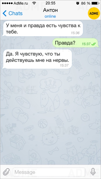 Когда совершенно нет времени на эти ваши мимими — 15 СМС от мастеров быстрого флирта Когда совершенно нет времени на эти ваши мимими — 15 СМС от мастеров быстрого флирта