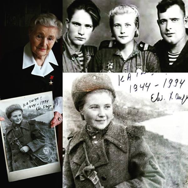 Екатерина Дёмина — единственная женщина, воевавшая в морской пехоте Екатерина Дёмина — единственная женщина, воевавшая в морской пехоте