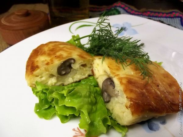 картофельные зразы с грибами Картофельные зразы с грибами