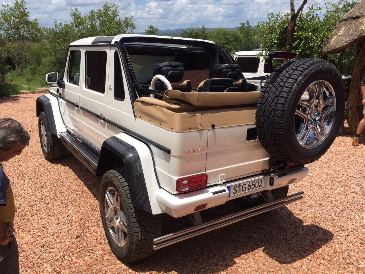 Первый внедорожный Maybach на базе G-Class 4x4 Squared Первый внедорожный Maybach на базе G-Class 4x4 Squared