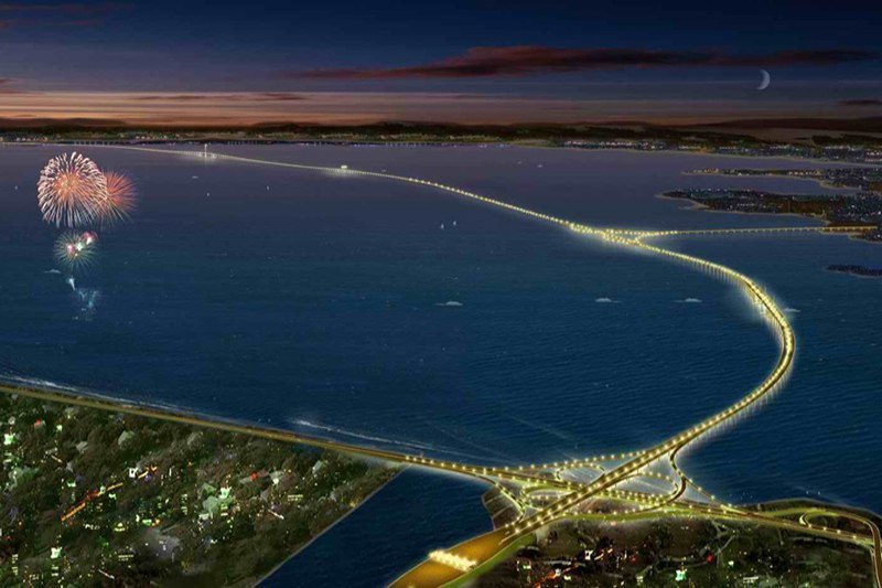 Китайский морской мост будоражит воображение Китайский морской мост будоражит воображение