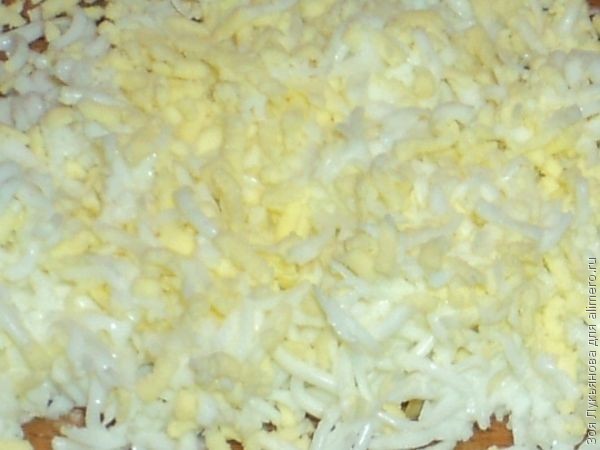 Омлет с грибами и сыром