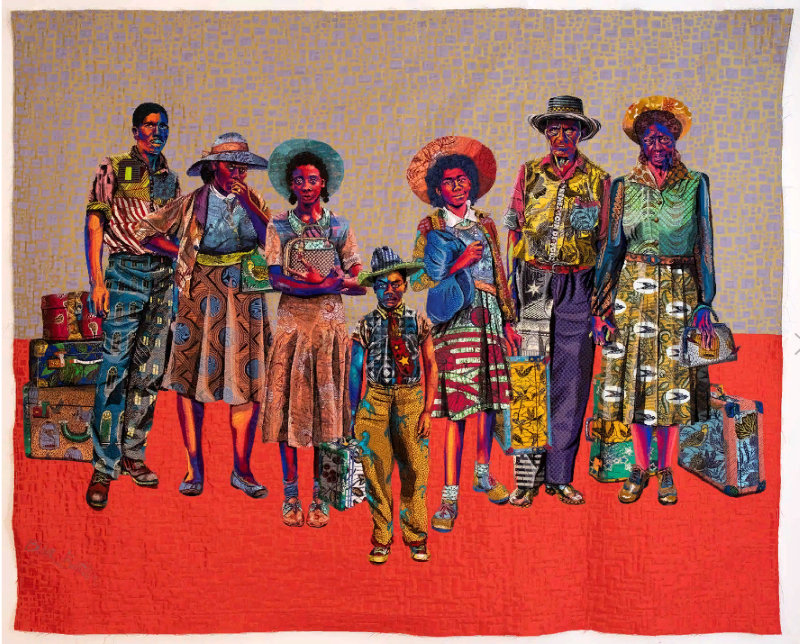 Художник из Бруклина. Bisa Butler 10 The Warmth Of Other Sons. Bisa Butler