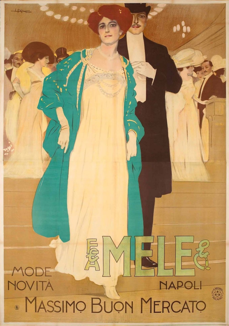 2_1909_Плакат (Poster Mele - Mode novita)_202.2 х 142.5_цветная литография.jpg 2_1909_Плакат (Poster Mele - Mode novita)_202.2 х 142.5_цветная литография.jpg