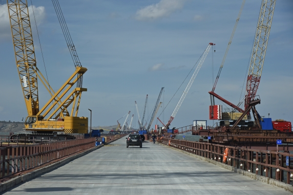На Украине допустили возможность подрыва Керченского моста после разрыва отношений с РФ