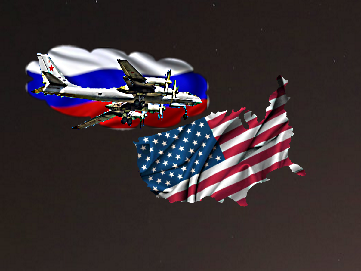 Россия ответила на вызовы ВВС США, направив стратегические ракетные бомбардировщики Ту-95МС к границам Америки