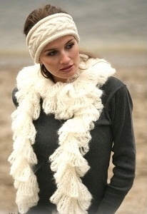 Модные шарфы и платки зимы 2014