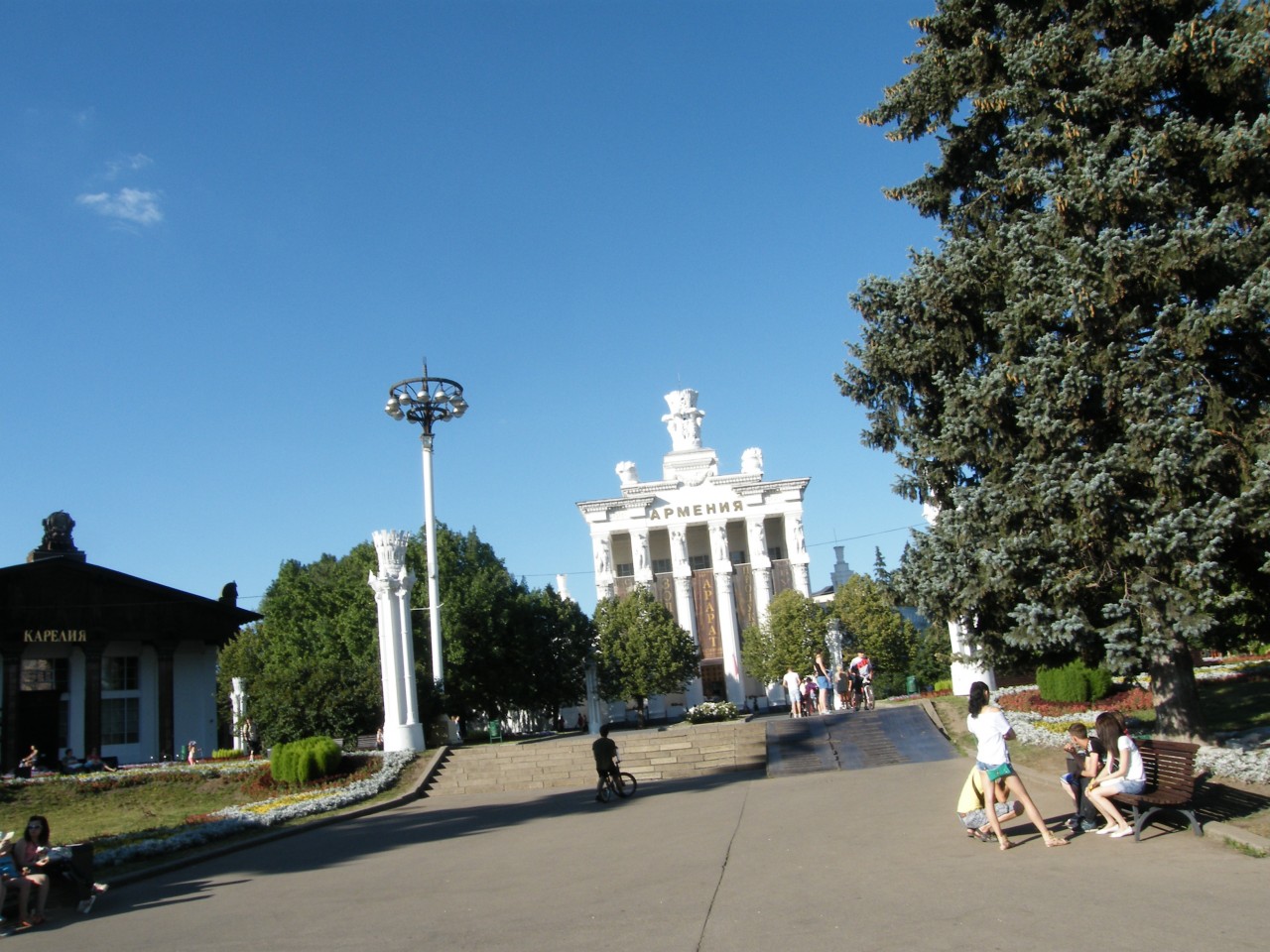 Выставка Достижения Народного Хозяйства. Прогулки по Москве. ВДНХ 2014