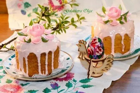 Куличи к Пасхе на кефире и молоке