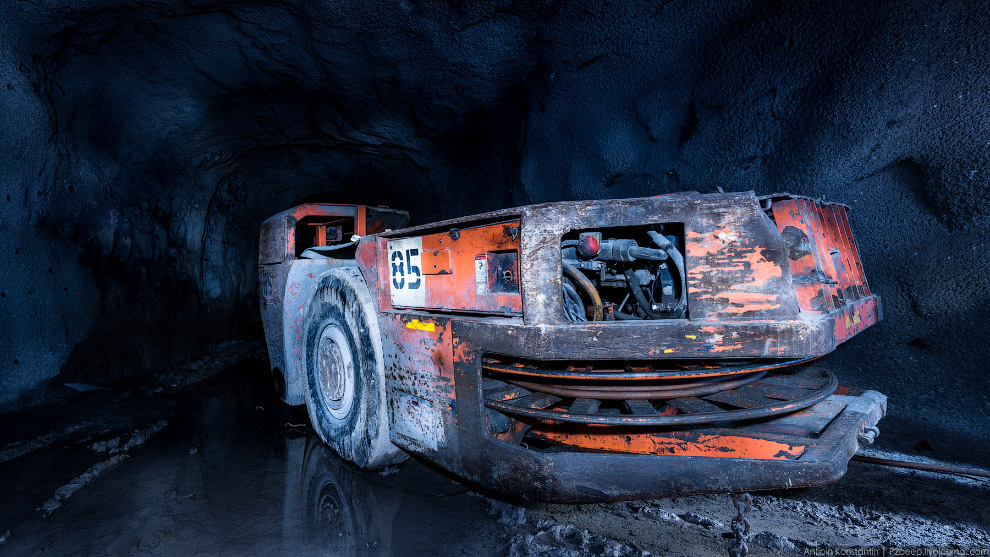 Кировский рудник в Хибинах