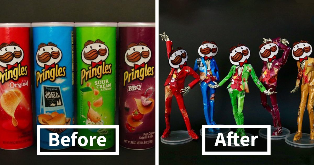 Japanese Artist Turns Product Packaging Into Art, And The Result Is Truly Impressive (12 Pics)