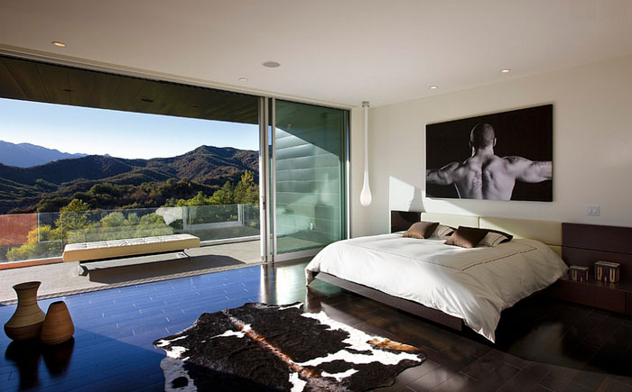 Интерьер спальни от Abramson Teiger Architects Интерьер спальни от Abramson Teiger Architects