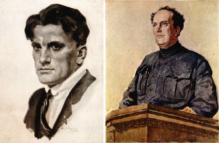 Портрет В.В. Маяковского. 1940. Государственный Русский музей./ Портрет В.В. Куйбышева. 1935 г. Государственная Третьяковская галерея. Автор: Василий Сварог. Портрет В.В. Маяковского. 1940. Государственный Русский музей./ Портрет В.В. Куйбышева. 1935 г. Государственная Третьяковская галерея. Автор: Василий Сварог.