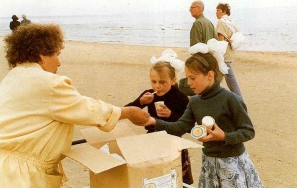 Мороженое в то время было вкусным