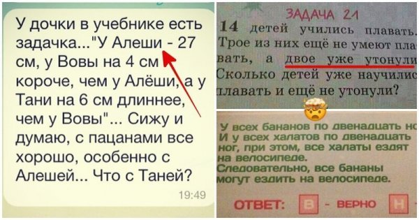 "Что курили авторы?": 17 эпичных и бредовых заданий из современных школьных учебников "Что курили авторы?": 17 эпичных и бредовых заданий из современных школьных учебников