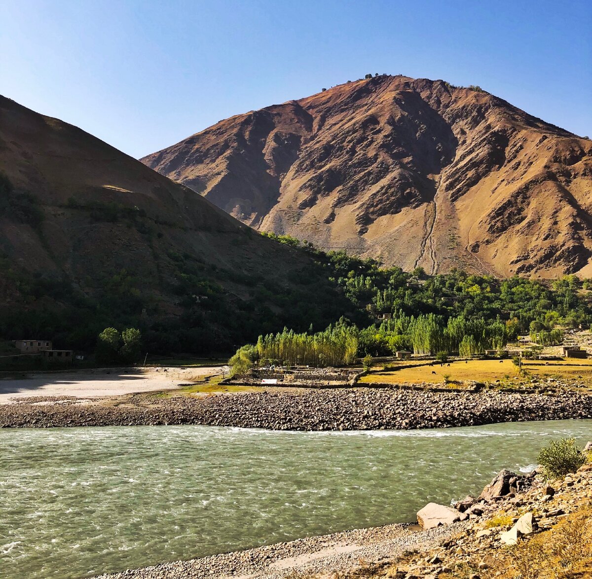 Горы Таджикистана Пяндж