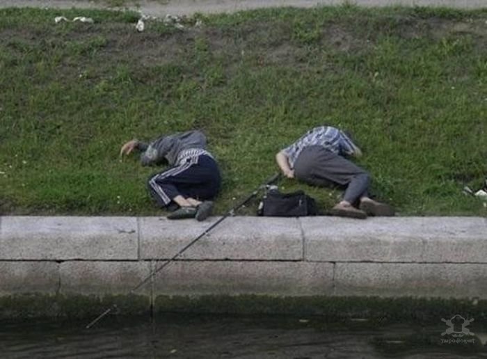 Прикольные фотографии про любителей рыбалки