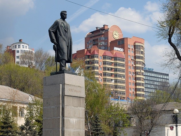 Определено место для памятника Горькому в Нижнем Новгороде