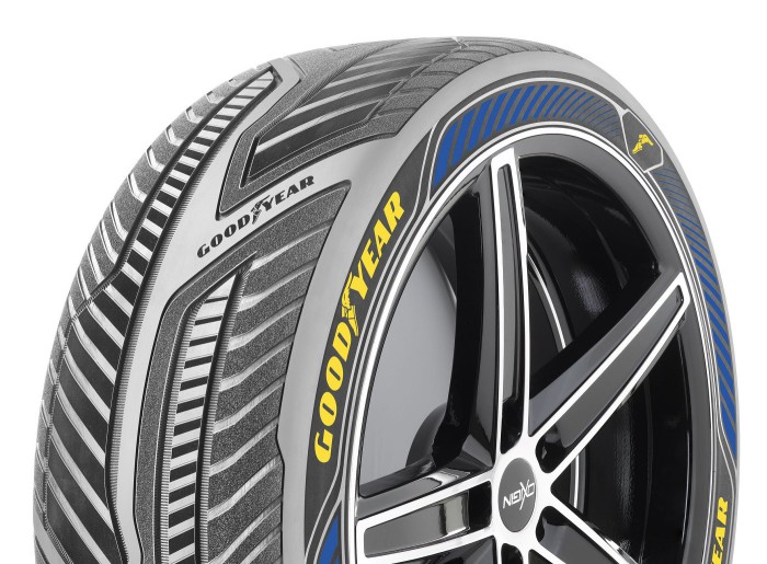  Шины Intelli Grip от Goodyear.