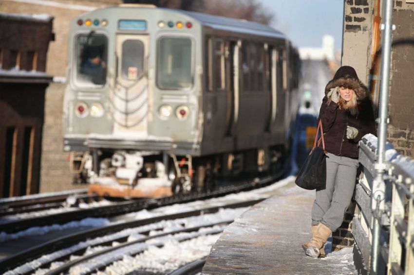 интересное, фотографии, США, заморозки