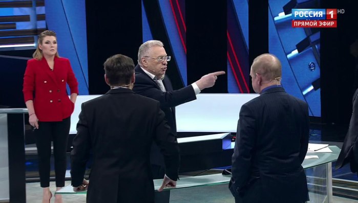 Жириновский уничтожил украинского политолога в прямом эфире Жириновский уничтожил украинского политолога в прямом эфире