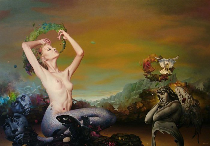 Причудливые и полные символизма картины Драган Илича (Dragan Ilic). Причудливые и полные символизма картины Драган Илича (Dragan Ilic).