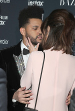 The Weeknd and Selena Gomez Harper's Bazaar ICONS party, New York Fashion Week, USA - 08 Sep 2017