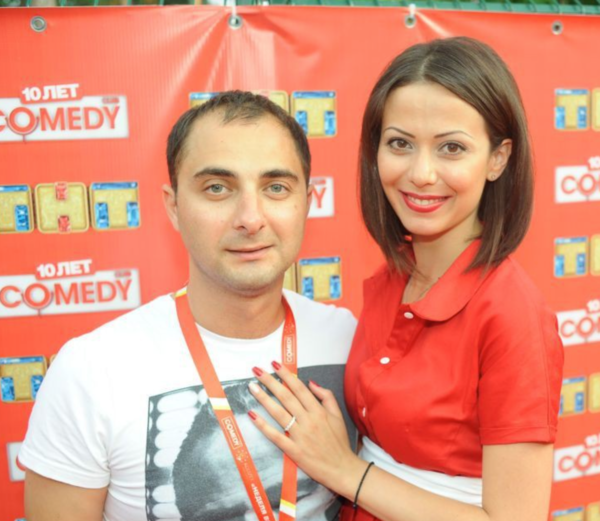 С супругой Пелагеей
