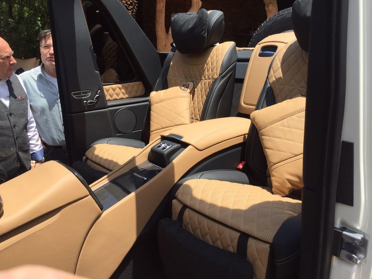Первый внедорожный Maybach на базе G-Class 4x4 Squared Первый внедорожный Maybach на базе G-Class 4x4 Squared
