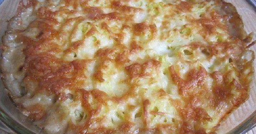 Картофельная запеканка с грибами