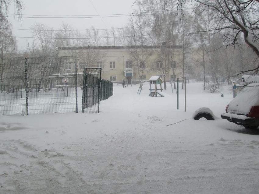 Зима вернулась снег, погода