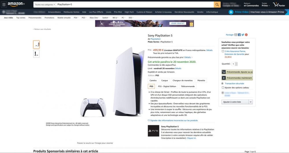 Пользователь Reddit узнал цену PlayStation 5