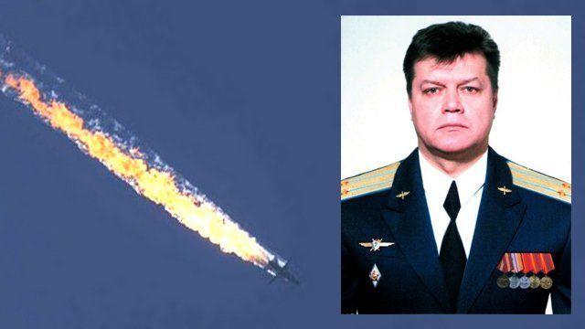 В Липецке установили бюст погибшему в Сирии российскому пилоту Пешкову