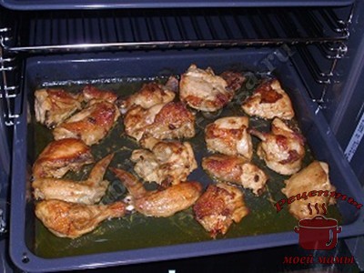 Курица запеченая в духовке