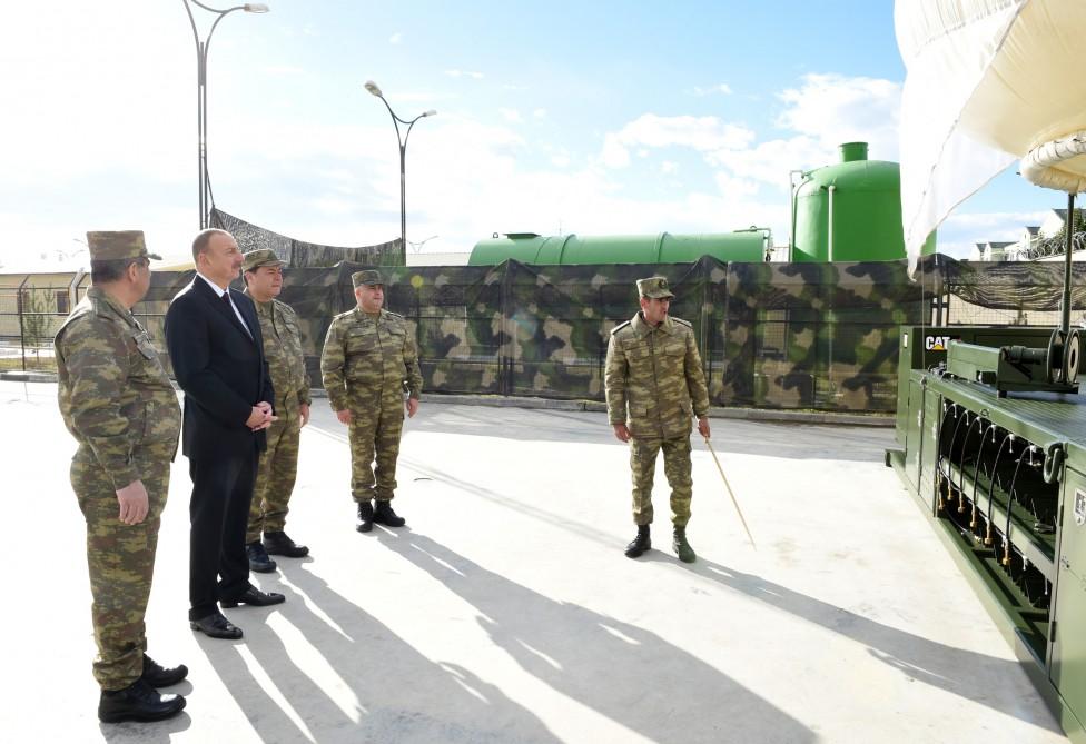 Азербайджанские БМП-3 и бронеавтомобили Sand Cat в прифронтовой полосе с Арменией