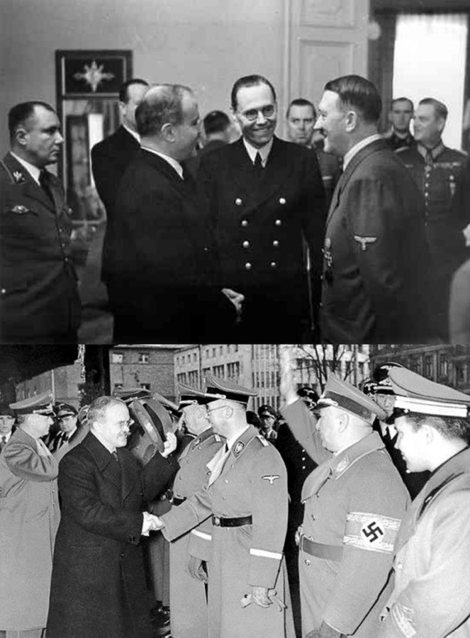 Как Сталин и Гитлер, два людоеда, развязали Вторую Мировую войну. Как Сталин и Гитлер, два людоеда, развязали Вторую Мировую войну.