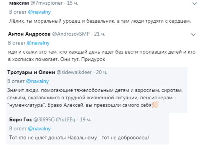 Зависть разрушительна. Почему Навальный ополчился на добровольцев Зависть разрушительна. Почему Навальный ополчился на добровольцев