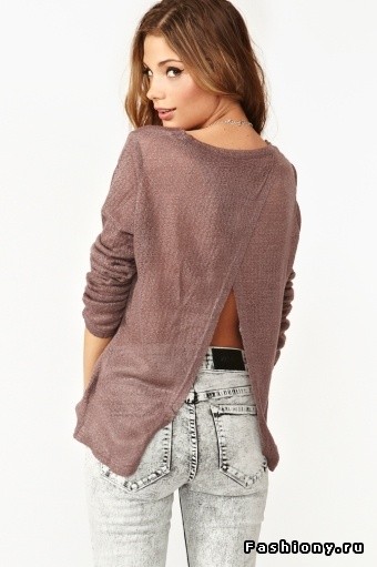 Свежие образы со свитерами oversize Свежие образы со свитерами oversize