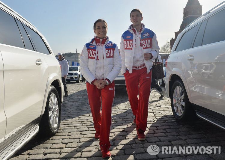 авто, сочи, олимпиада, mercedes-benz, подарок