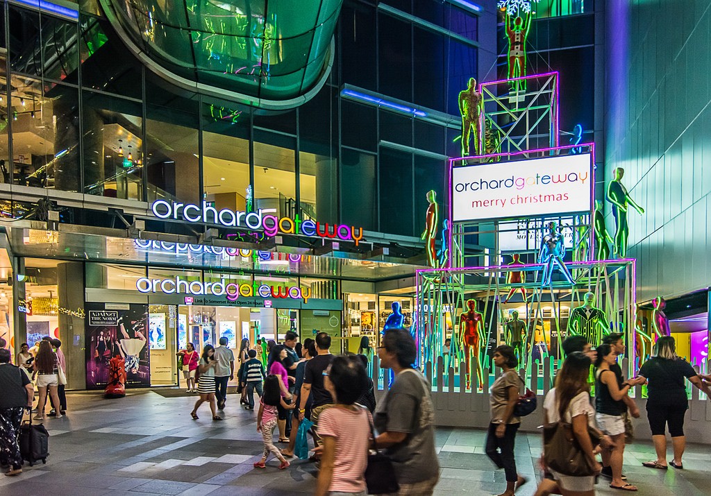 OchardRoad17 Ochard Road: Как выглядит самая известная улица Сингапура перед Рождеством и Новым годом