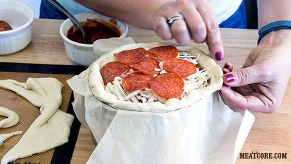 Многослойная пицца