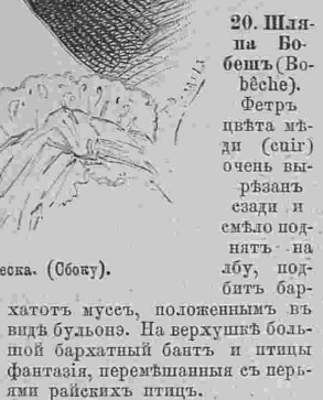 Последний крик моды. Шляпки из Парижа. 1895 г. Часть 1-3