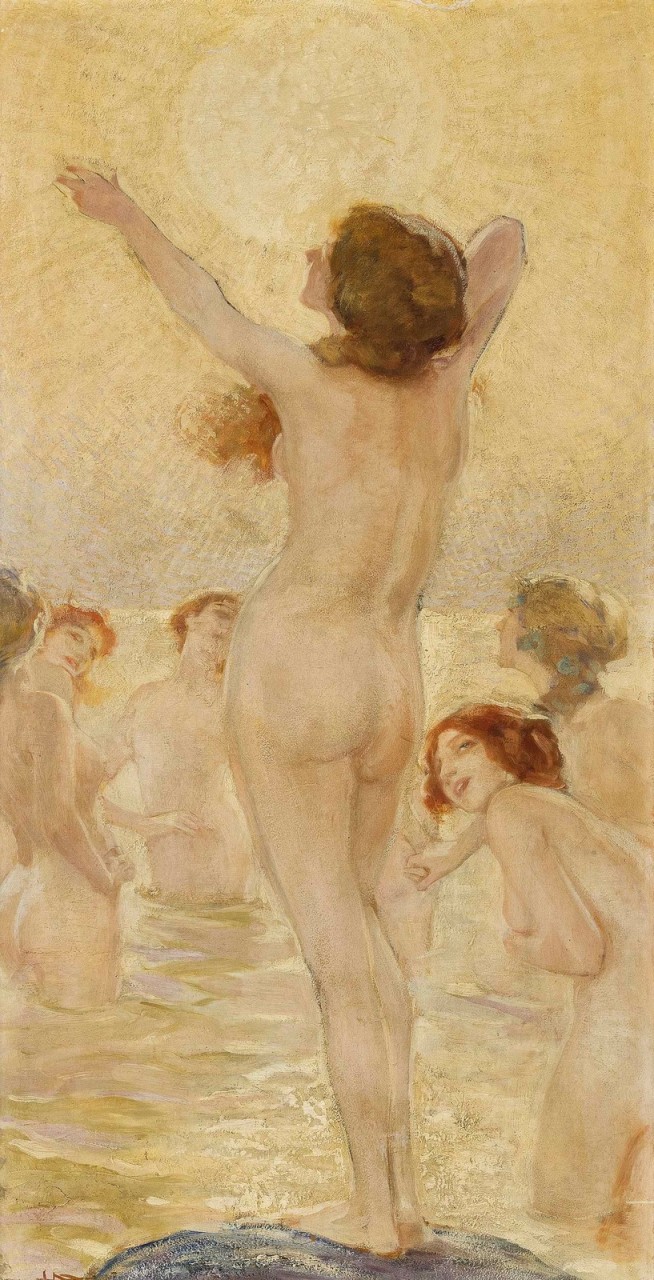 3_Купальщицы (Bathers)_89 х 44.5_х.,м._Частное собрание.jpg 3_Купальщицы (Bathers)_89 х 44.5_х.,м._Частное собрание.jpg