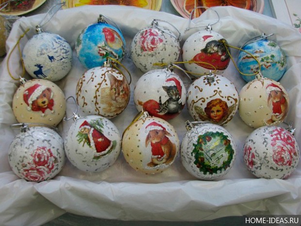 Новогодние шары своими руками на 2017 год: пошаговые мастер-классы (30 фото-идей) Новогодние шары своими руками на 2017 год: пошаговые мастер-классы (30 фото-идей)