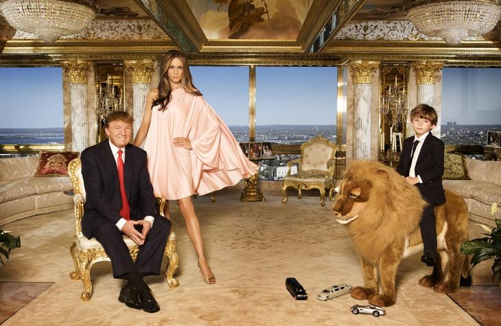 Родители отметили рождение сына выступлением на радио melaniya-tramp-v-molodosti-foto_32