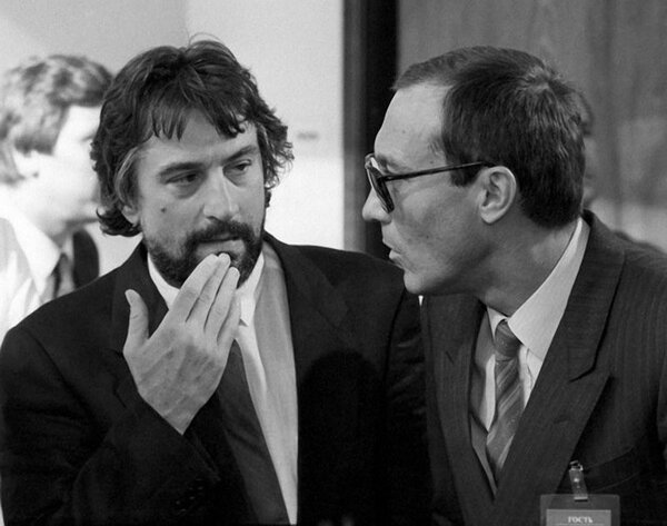 Фотография с «Московского международного кинофестиваля» (1987 год)