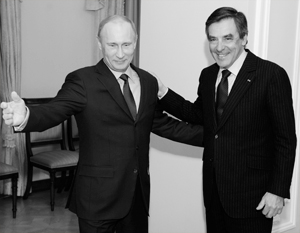 Путин и Фийон смогут разговаривать на равных - как два президента двух суверенных государств Путин и Фийон смогут разговаривать на равных - как два президента двух суверенных государств