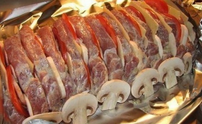 Нетипичное мясо «Гармошка»